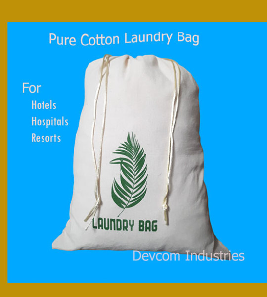 Zicniccom 20 Pcs set: The ultimate Cotton Laundry bags for hotels-Hospitals-Guesthouse